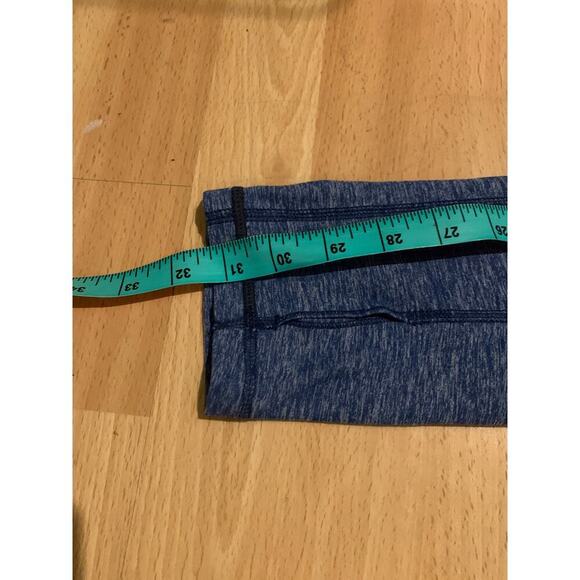 Lululemon Men's Velocity Long Sleeve Quarter Zip Blue Quarter Zip Pullover Sz L - Picture 6 of 6